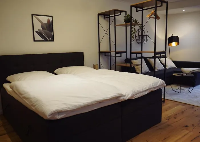 Dobben7 - Zentral - Dachterrasse - Boxspringbett