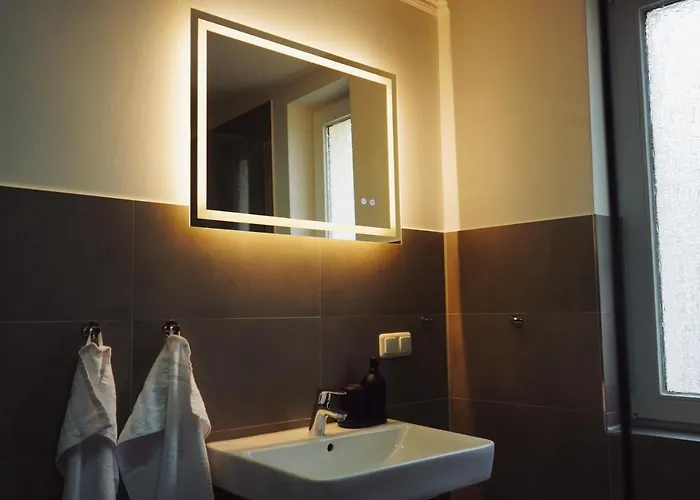 公寓 Dobben7 - Zentral - Dachterrasse - Boxspringbett 不莱梅