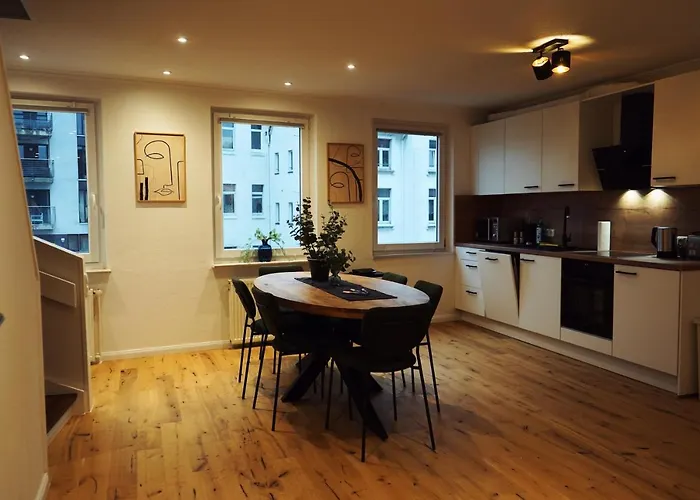 Dobben7 - Zentral - Dachterrasse - Boxspringbett